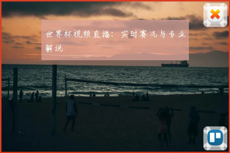 世界杯视频直播:实时赛况与专业解说